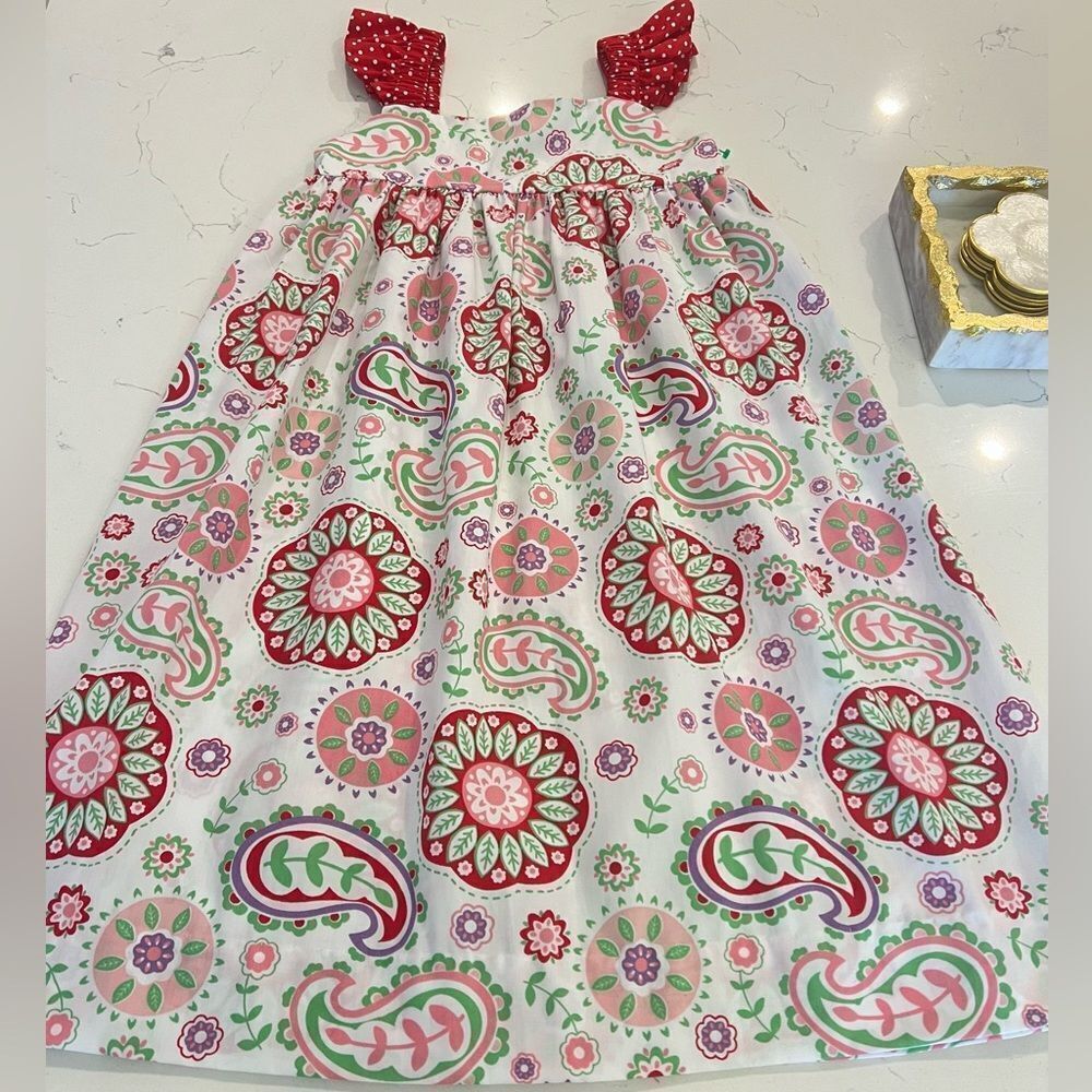 THIS and THAT Christmas Dress little girl size 6